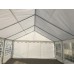 GAZEBO TENDONE 8x4 M in PVC STRUTTURA ZINCATO IMPERMEABILE - BIANCO